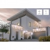 Dom Kurtyna świetlna sople 200 LED ciepły biały + zimny biały flesz 13-588