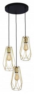 Elektryka i elektronika  Lampa wisząca TK-Lighting Lugo 3 -punkty światła E27
