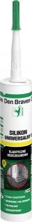  Silikon uniwersalny Den Braven 1001 czarny 300 ml