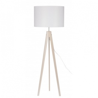 Elektryka i elektronika  Lampa stojąca Tk Lighting Dove Wood 2900 biała