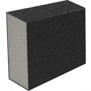 Budowa Gąbka Ścierna 1 st Ścięta 125x90x25mm p180 Goldmurit