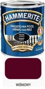 Malowanie Hammerite Farba do metalu Wiśniowy połysk 2,5 l