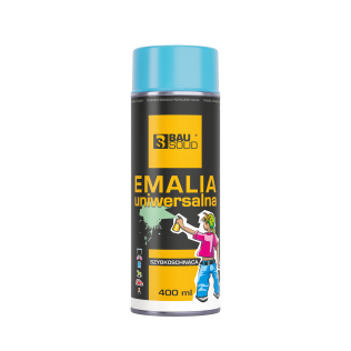 Malowanie Emalia uniwersalna błękitna Bausolid 400ml RAL5015