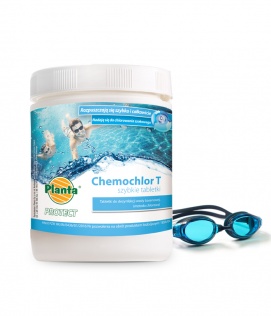 Akcesoria do czyszczenia basenu ogrodowego Preparat do basenu Chemochlor T szybkie tabletki 0,5 kg