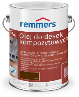 Oleje Olej do desek kompozytowych 2088 brązowy 2,5l