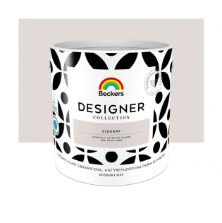 Farby wewnętrzne Farba ceramiczna Beckers Designer Collection Elegant 2,5 l