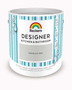 Farby wewnętrzne Beckers Designer Kuchnia&Łazienka Porcelain Grey