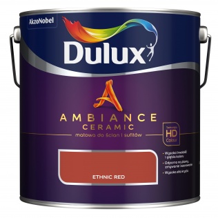 Malowanie Dulux Ambiance Ceramic Ethnic Red 2,5L