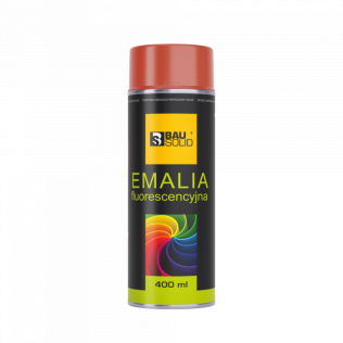 Malowanie Emalia Fluorescencyjna RAL 3026 Czerwony 400ml