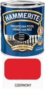 Farby do metalu Hammerite Farba do metalu Czerwony połysk 2,5 l