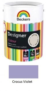 Artykuły malarskie Matowa farba lateksowa Beckers Designer Colour crocus violet 2,5 l