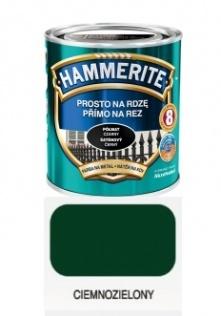 Artykuły malarskie Farba do metalu na rdzę Hammerite półmat zielony ciemny 0,25 l
