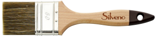 Silveno Pędzel płaski Wood - długość włosia 51mm, 30mm x 14mm