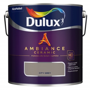 Farby kolorowe Dulux Ambiance Ceramic City Grey 2,5L