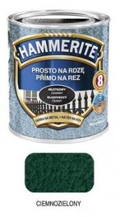 Hammerite Farba do metalu na rdzę Hammerite młotkowy ciemny zielony 2,5 l