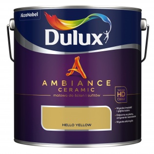 Malowanie Dulux Ambiance Ceramic Hello Yellow 2,5L