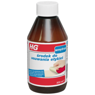 Porządki i chemia  HG środek do usuwania etykiet 300ml
