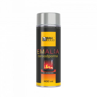  Emalia Żaroodporna srebrna 400ml