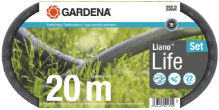 Węże Wąż tekstylny Liano Life 20m zestaw 18450-20