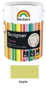 Artykuły malarskie Matowa farba lateksowa Beckers Designer Colour apple 2,5 l