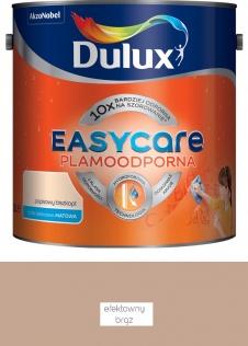 Farby kolorowe Farba plamoodporna do ścian Dulux EasyCare efektowny brąz 2,5 l