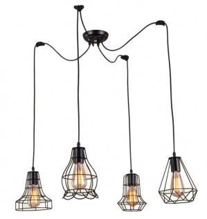 Elektryka i elektronika  Light Prestige Lampa wisząca Imperia 4 LP-2309/4p Czarna