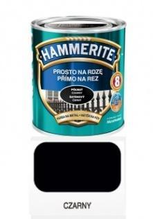 Hammerite Farba do metalu na rdzę Hammerite półmat czarny 0,25 l 