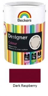 Artykuły malarskie Matowa farba lateksowa Beckers Designer Colour dark raspberry 2,5 l