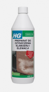 Porządki i chemia  HG preparat do czyszczenia klinkieru i elewacji 1l