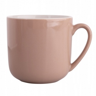 Dom Beżowy kubek do kawy herbaty duży porcelanowy Altom Design Urban 300 ml