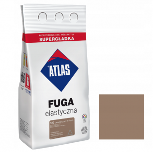 Budowa Fuga elastyczna 123 jasnobrązowy Atlas 2 kg