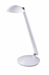 Elektryka i elektronika  Krislamp Lampka biurkowa LED 8W Biała LA-R508