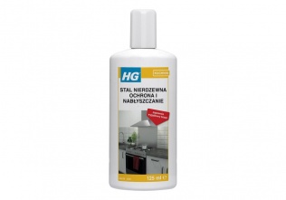 Porządki i chemia  HG stal nierdzewna ochrona i nabłyszczanie 125ml