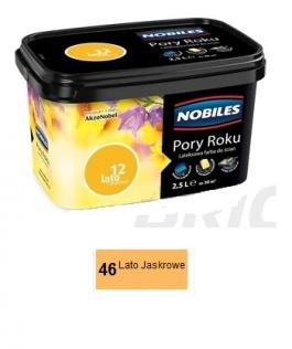 Malowanie Farba lateksowa do ścian Nobiles Pory Roku lato jaskrowe 46 2,5 l