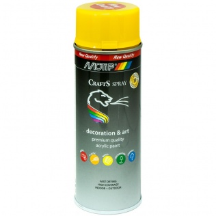 Malowanie EMALIA UNIWERSALAN ŻÓŁTA RAL1021 BAUSOLID SPRAY