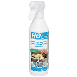 Porządki i chemia  HG eliminator wszystkich źródeł nieprzyjemnych zapachów 500ml
