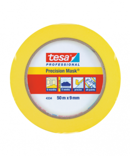 Taśmy Taśma malarska Professional 50 m x 9 mm żółta tesa