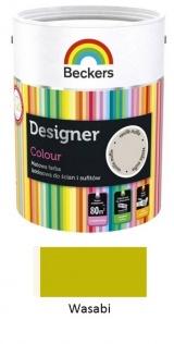 Beckers Designer Colour Matowa farba lateksowa Beckers Designer Colour wasabi 5 l