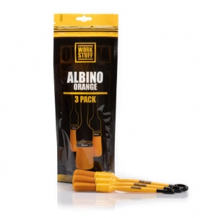 Motoryzacja Pędzelki Detailing Brush ALBINO Orange 3-pack