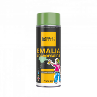 Farby wielopowierzchniowe Emalia uniwersalna RAL 6002 - Zielona 400ml