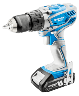 Narzędzia Wiertarko-wkrętarka akumulatorowa Graphite Pro 59GP400 18V Li-ion