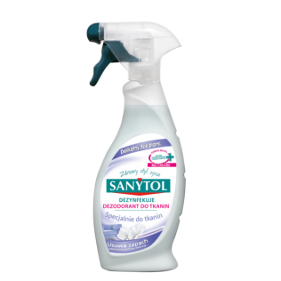 Sprzątanie Dezodorant dezynfekujący do tkanin świeże pranie Sanytol