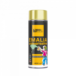 Malowanie Emalia uniwersalna RAL - Złoty 400ml