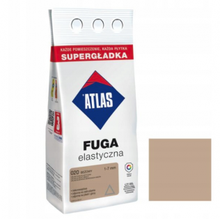 Budowa Fuga elastyczna 020 beżowy Atlas 5 kg