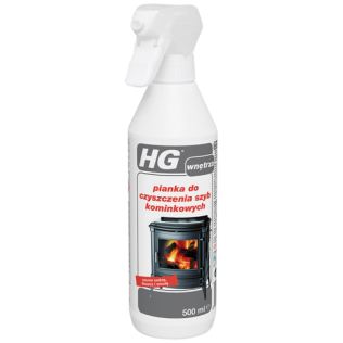 Porządki i chemia  HG pianka do czyszczenia szyb kominkowych 500ml