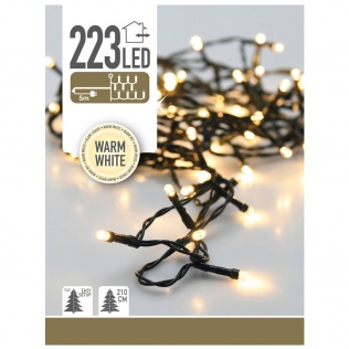 Oświetlenie Lampki ozdobne 223 LED - ciepły biały