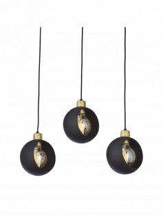 Elektryka i elektronika  Lampa wisząca TK LIGHTING CYKLOP BLACK 3 punkty światła 