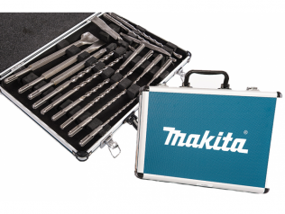 Narzędzia Zestaw dłut i wierteł walizka Makita D-42444 SDS-Plus 