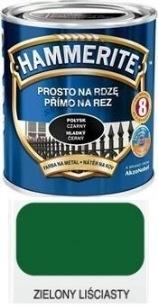 Malowanie Hammerite Farba do metalu Zielony Liściasty połysk 2,5 l