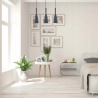 Elektryka i elektronika  Lampa wisząca Solin 3 linia szara LP-181/3L LIGHT PRESTIGE